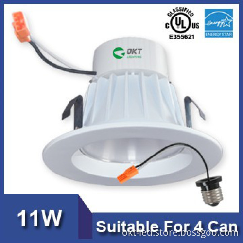 halo can compatible 9W AC Dimmable UL high power led downlight 11w